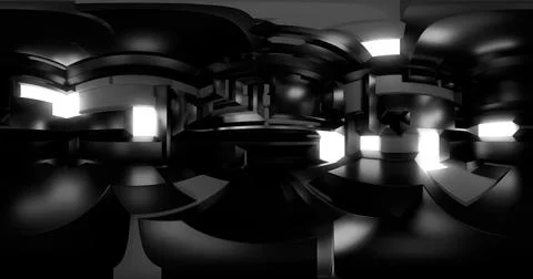 3d rendering. HDRI environment map. 360 degree spherical seamless vr panorama Stock Illustration