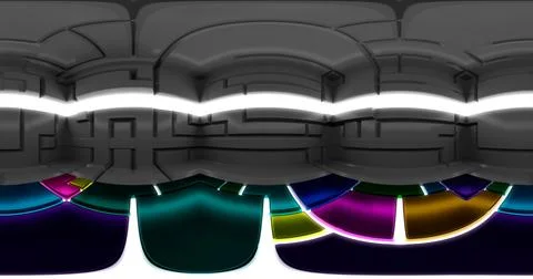 3d rendering. HDRI environment map. 360 degree spherical seamless vr panora.. Stock Illustration