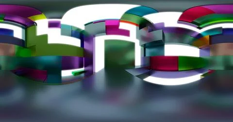 3d rendering. HDRI environment map. 360 degree spherical seamless vr panora.. Stock Illustration