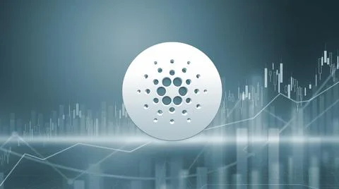 3D rendering hedera cryptocurrency coin on colorful background, cryptocurrenc Illustrazione stock