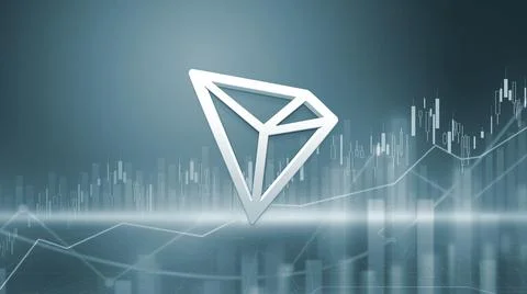 3D rendering hedera cryptocurrency coin on colorful background, cryptocurrenc Stock Illustration