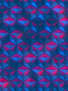 3d rendering hexagonal shape digital illustration. Corporate identity template Stock Illustration