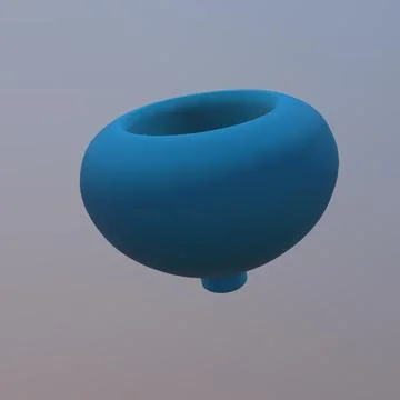 3D Rendering Illustration Of The Bowl Stockillustratie