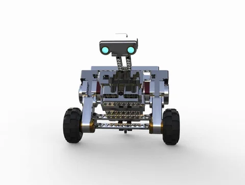 3D rendering illustration of the Mecha Protag Stock Footage 128565539