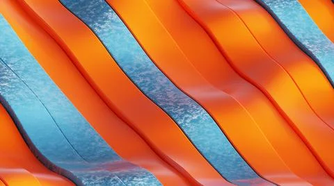 3D rendering of illustrations simple pastel abstract background Stock Illustration