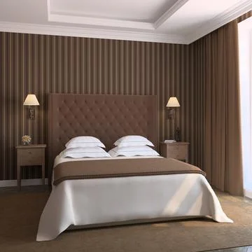 3d rendering interior design concept Stock Illustration