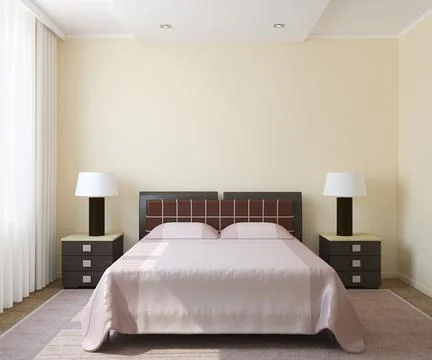 3d rendering interior design concept Stock Illustration