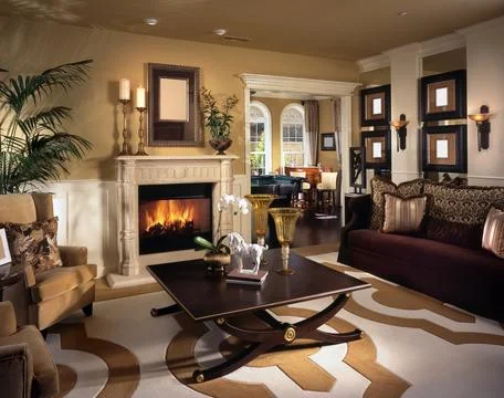 3d rendering interior design concept Stock Illustration
