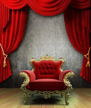 3d rendering interior design concept Stock Illustration