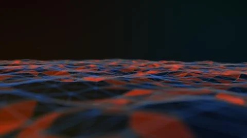 3D Rendering. internet cloud computing. Abstract background connection and li Stock Illustration