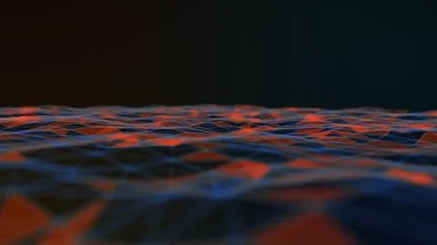 3D Rendering. internet cloud computing. Abstract background connection and li 스톡 일러스트