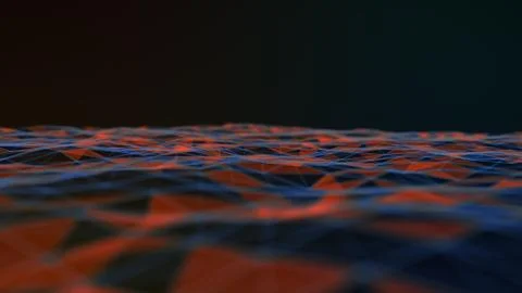 3D Rendering. internet cloud computing. Abstract background connection and li Stockillustratie