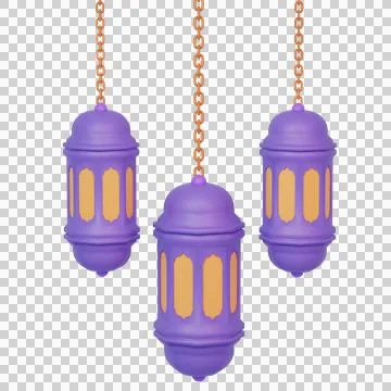 3D rendering islamic ramadan decoration background Stock Illustration