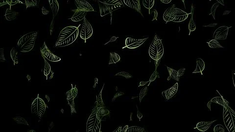 3d rendering of  leaf texture or leaf background Stock Illustration