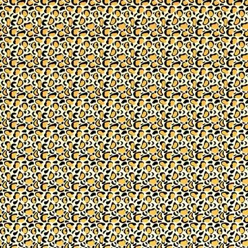 3D rendering leopard animal print seamless pattern background Stock Illustration