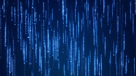 3d rendering Light and stripes moving fast. Connections, lines, squares Stock Footage 162707843