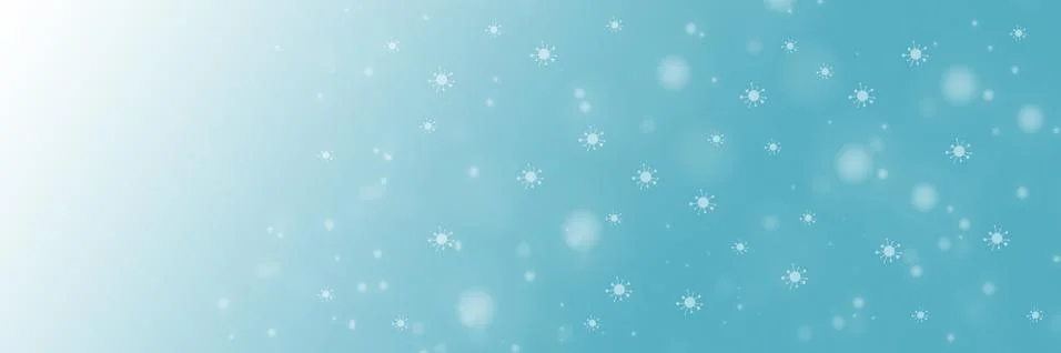 3d rendering of light blue gradient background with beautiful bokeh lights Illustrazione stock