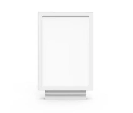 3D rendering light box 스톡 일러스트