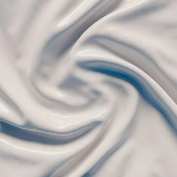 3D rendering. Light gray glossy crumpled fabric. Background for your design Illustrazione stock