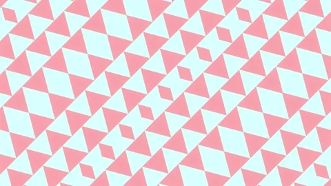 3d rendering loop animation of abstract geometric patterns of triangles 4K Stock Footage 276355497