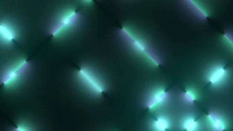 3d rendering loop animation a colored pattern of glowing stripes. HD resolution Stock Footage 172134279
