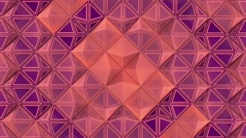 3d rendering loop animation composed of a grid of rectangles 4K Stock-Footage 280006048