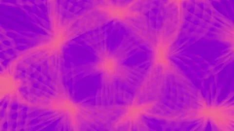 3d rendering loop animation with many bright pink lines on a purple background Stock Footage 292804260