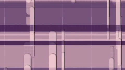 3d rendering loop animation of moving geometric shapes. HD resolution Stock Footage 150427960