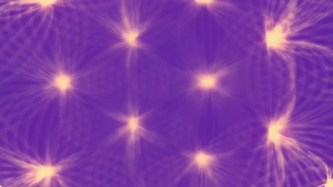 3d rendering loop animation of a pattern of thin orange glowing lines Stock Footage 290304525