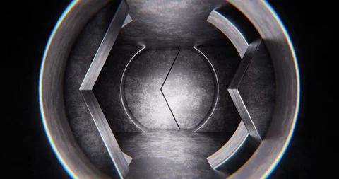 3D rendering loop footage. dynamic background. looped animation abstract moti Video stock 117132251