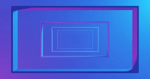 3D rendering loop footage.  endless space abstract frames tunnel Video stock 117132573