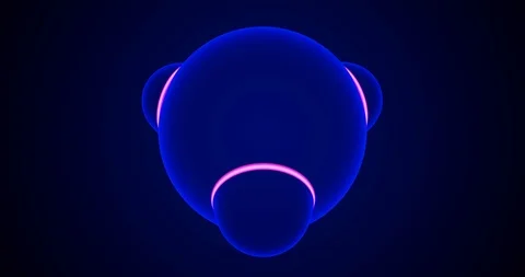 3D rendering loop footage. looped animation abstract motion background Stock Footage 115790892