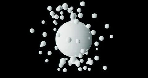 3D rendering loop footage. looped animation abstract motion background Stock Footage 115791120