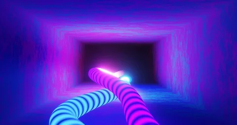 3D rendering loop footage. looped animation abstract motion background Stock-Footage 115791757