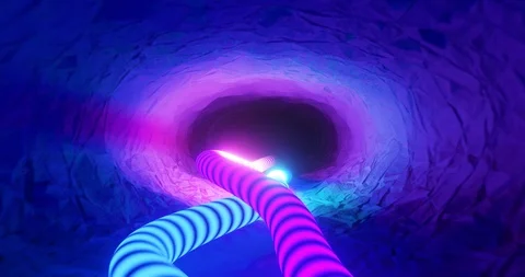 3D rendering loop footage. looped animation abstract motion background Stock Footage 115792066