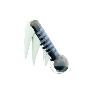 3d rendering low degree thermometer covered with snow icon. 3d render cold Stock Illustration