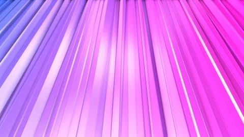 3d rendering of low poly background with 3d objects and modern gradient colors Stock Illustration