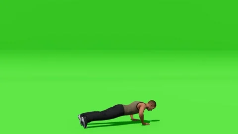 3d rendering of a man walking Video stock 300410352