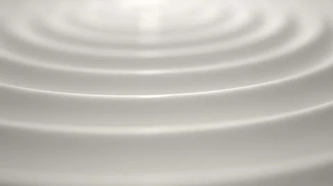 3d rendering of milk ripple, milk waves, white milk circle waves. White abstr Stock Illustration