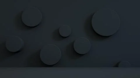 3d rendering minimal dark grey background scene, minimal abstract background Stock Illustration