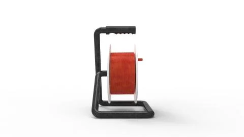 3d rendering a mobile electrictity extension socket isolated in white backgro Stock Photos