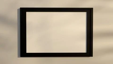 3d rendering Modern certificate realistic mockup design Иллюстрация