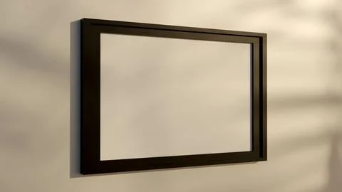 3d rendering Modern certificate realistic mockup design Stock Illustration