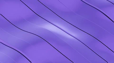3D Rendering. Modern surface with many waving lines, computer generating abst 库存插图