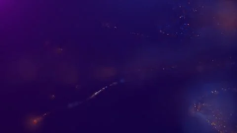 3D rendering of a multicolored, vibrant, abstract cloud of particles in space Stock Illustration