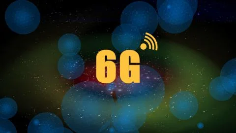 3d rendering of new generation of high-speed mobile technology for connecting Stock Photos