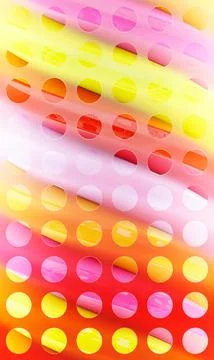3D rendering, perfect shape, aesthetic, background with abstract multicolored Stockillustratie