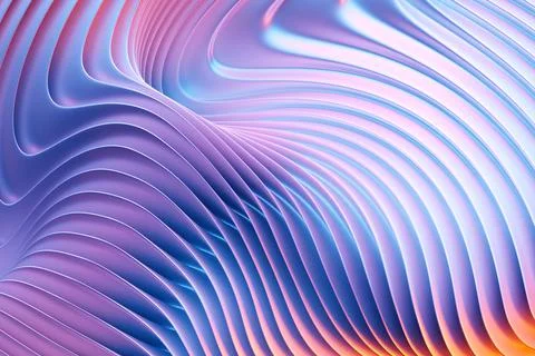 3D rendering. Pink    geometric pattern.  Minimalistic pattern of simple shap Stock Illustration