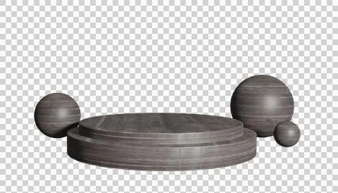 3D Rendering Podium Stage2 스톡 일러스트