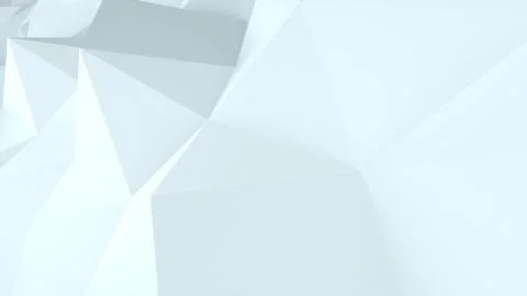 3d rendering polygonal abstract background. Computer generation low poly waving Illustrazione stock